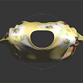Yellow Short Sleeve T shirt With Colorful Floral Patterns For Casual Wear