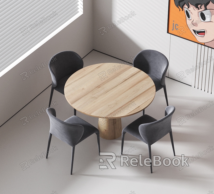 Casual tables and chairs model