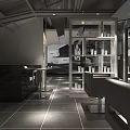 Modern Beauty Hair Salon Interior With Styling Stations And Comfortable Seating