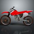 Motorcycle Two-wheeled Motorcycle Cross-country Motorcycle Road Race Motorcycle Motor Vehicle Transport 3d model