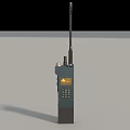 Industrial Handheld Walkie Talkie with Long Antenna Display Screen and Keypad