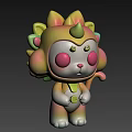 Ornaments IP figures Monkey King 3d model