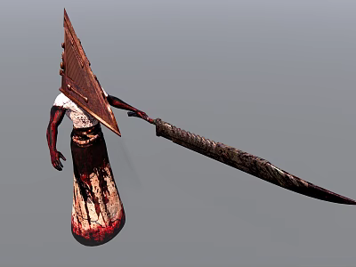 Modern Movie Characters Silent Hill Reaper 3d model