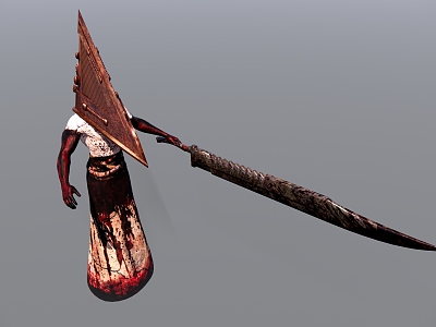 Modern Movie Characters Silent Hill Reaper model