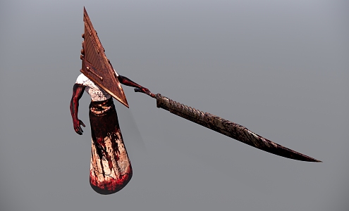 Modern Movie Characters Silent Hill Reaper 3d model