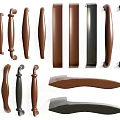 Various Door Handles With Different Shapes And Styles For Home Decor