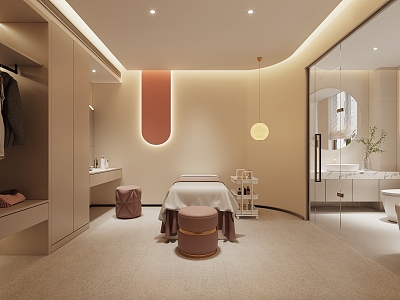 Modern SPA Beauty Room model