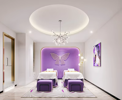 Modern Beauty Salon 3d model Modern Beauty Salon 3d model