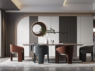 Modern Restaurant 3d model