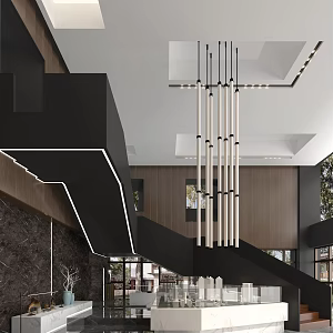 Modern Sales Office Sales Department 3d model