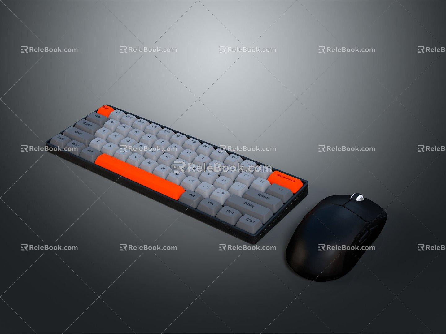 Keyboard Wireless Keyboard Computer Configuration Bluetooth Keyboard Gaming Keyboard Mechanical Keyboard Women's Keyboard 3d model