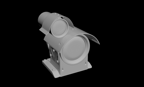 Modern machinery parts up to parts 3d model