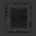 Modern Glass Museum Display Cabinets For Precious Antiques Exhibition With Elegant Indoor Space Lighting Design