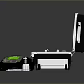 Portable Daily Living Supplies Toolbox With Essential Tools Device And Medical Mask