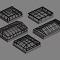 Modern Glass Roof Structures With Various Designs And Architectural Shapes