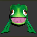 Lizard Anime Lizard Chameleon Cartoon Lizard Reptile Cold Blooded Animal Reptile Class 3d model