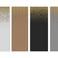 Modern Textured Wall Panels With Gradual Color Variations