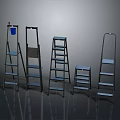 Different Types of Ladder Equipment Including Step and Folding Designs for Home Use