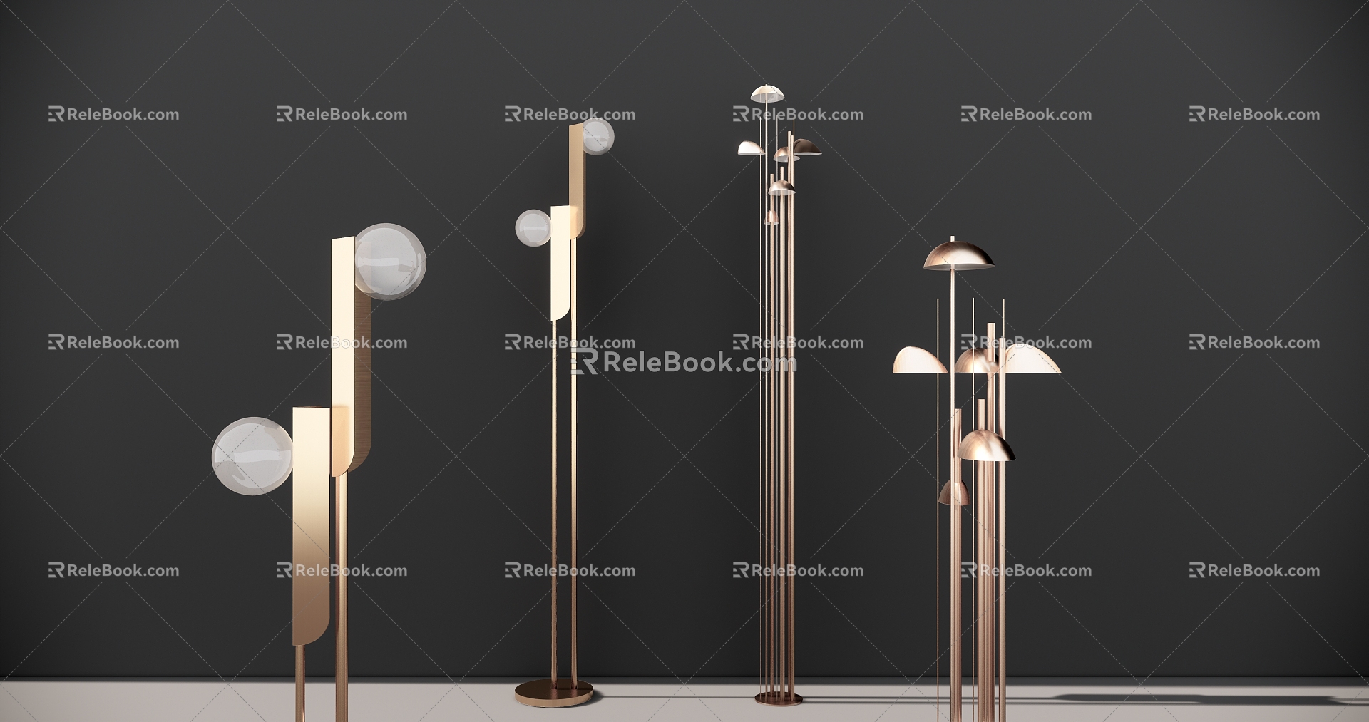 Floor lamp 3d model