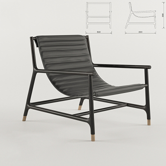 armchair 3d model