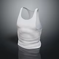 White Sleeveless Tank Top Perfect For Casual Everyday Fashion Wear