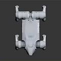 Four Legged Mechanical Robot Dog With Modern Design And Sensor Features