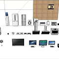 Smart Machines Including Home Appliances And Electronic Devices 3d model