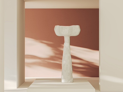 Modern floor lamp 3d model