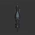 Advanced Futuristic Spacecraft Design With Powerful Engines For Deep Space Missions