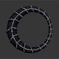 Elegant Intricate Blue Bracelet With Silver Woven Accents Fashion Accessory