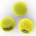 Professional Tennis Balls With Wilson US Open And Slazenger Wimbledon Logos