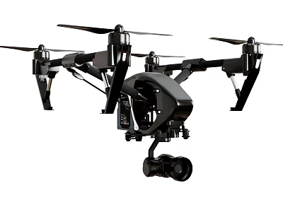 Advanced Smart Drone With Camera For Aerial Photography Professional Design 3d model