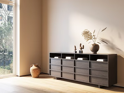 Silent Wind Cabinet Side Cabinet Accessories 3d model