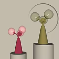 Quiet Wind Table Lamp 3d model