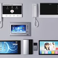 Different Doorbell Types With LCD Screens Video Functions And Contemporary Styles