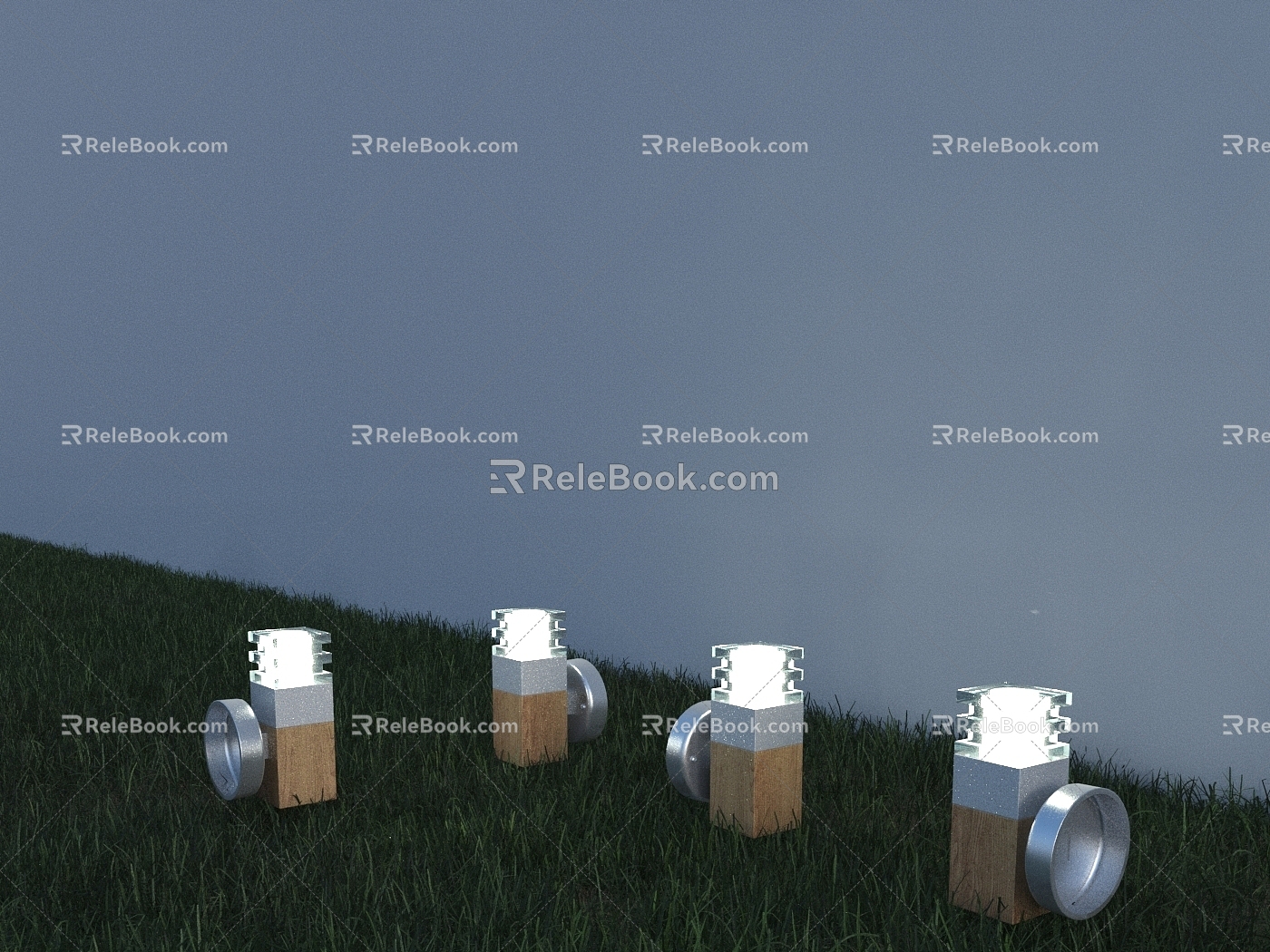 Modern boutique lamp 3D model 1062018 3d model