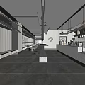 Sweet Dessert Shop Exterior Featuring Modern Glass Windows And Stylish Signage Design