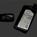 Essential ATF-4 Fluid Bottles Black Plastic Containers For Household Use