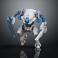 Modern Robots 3d model