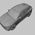 Yellow Sleek SUV Coupe With Black Roof Modern Front Design And Black Wheels