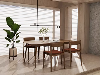 Modern leisure table and chair dining table and chair combination dining table and chair seat combination coffee table and chair multi-person dining table and chair combination 3d model