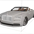 Rolls Royce Luxury Convertible Dark Gray Exterior With Brown Interior And Black Wheels
