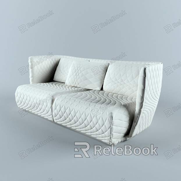 Double sofa model