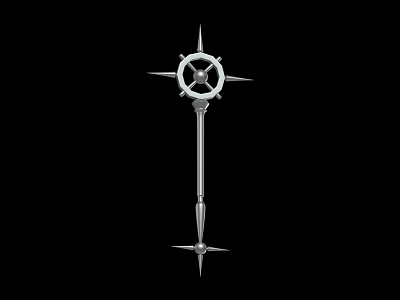 Modern Staff 3d model