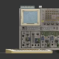 Electronic Testing Equipment With Display Screen Control Panel And Keyboard