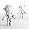 Modern Robot Toy 3d model