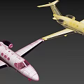 White Passenger Jet With Twin Engines Round Windows And Modern Design
