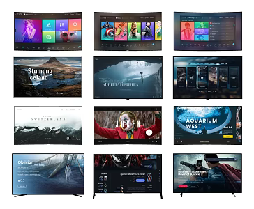 Modern Television 3d model