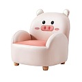 Children's Reading Small Sofa Children's Sofa Cute Small Sofa Chair Reading Corner Baby Child Animal Cartoon Pig Pig Seat 3d model