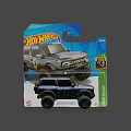 Hot Wheels Electric Toy Off Road Vehicle With Blue Packaging And Gray Model Design